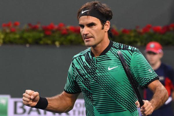 Federer chạm trán Nadal ở vòng bốn Indian Wells