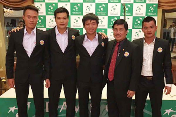 Quần vợt Việt Nam rớt hạng Davis Cup