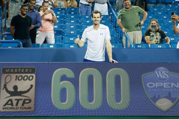Tennis ngày 19/8: Nadal, Wawrinka, Nishikori dừng bước tại Cincinnati Masters; Murray cán mốc 600 trận thắng tại ATP World Tour