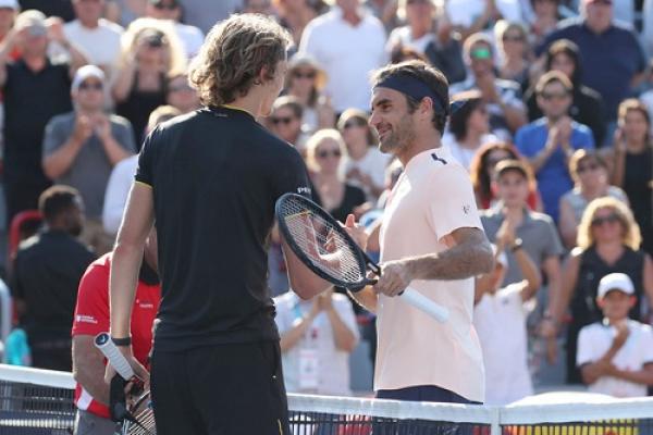 Federer thua chóng vánh ở chung kết Rogers Cup 2017