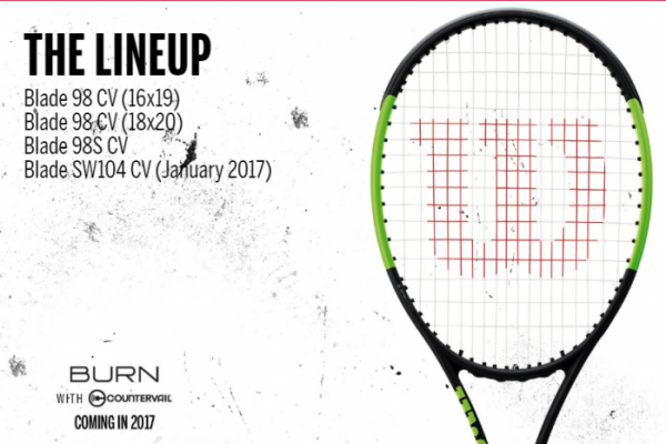 Countervail - Công nghệ mới 2017 vợt tennis Wilson Blade
